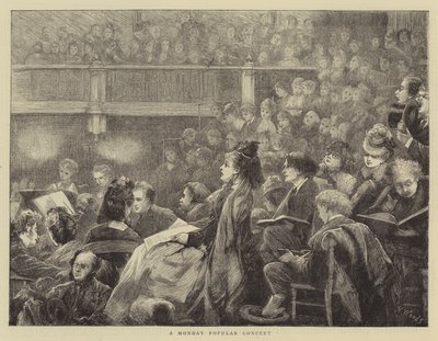 A Monday Popular Concert by Henry Woods